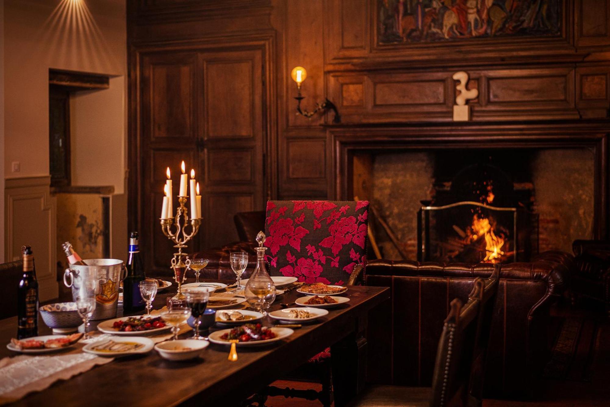 오토얼 Manoir De Laroque Delprat B&B 외부 사진
