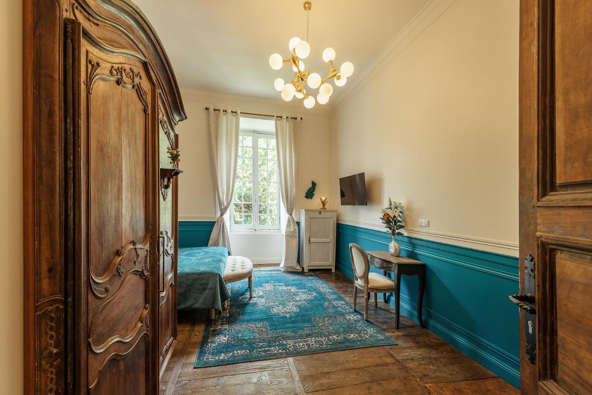 오토얼 Manoir De Laroque Delprat B&B 외부 사진
