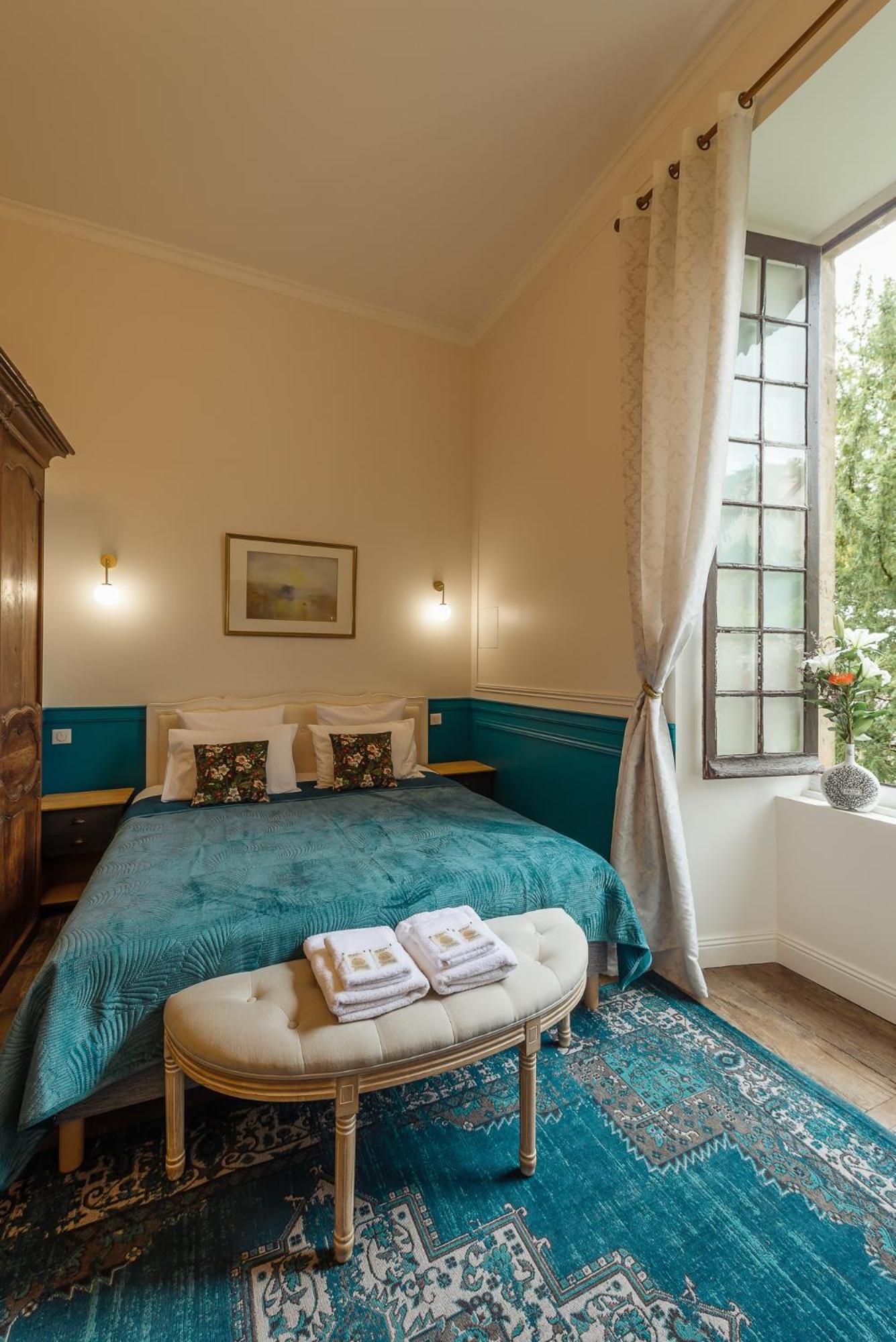 오토얼 Manoir De Laroque Delprat B&B 외부 사진