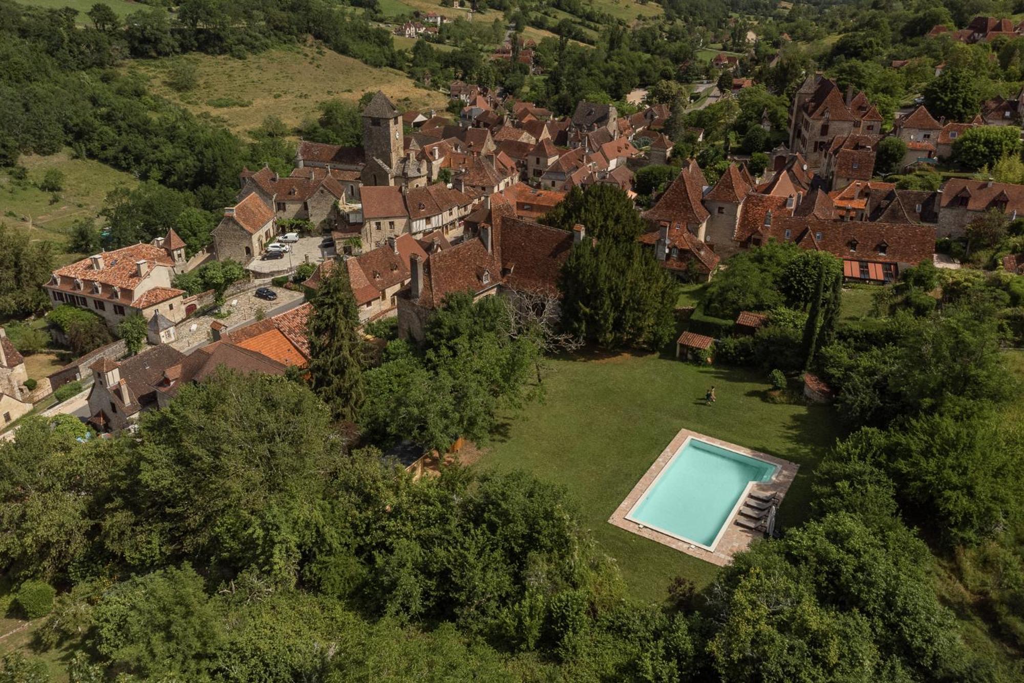 오토얼 Manoir De Laroque Delprat B&B 외부 사진