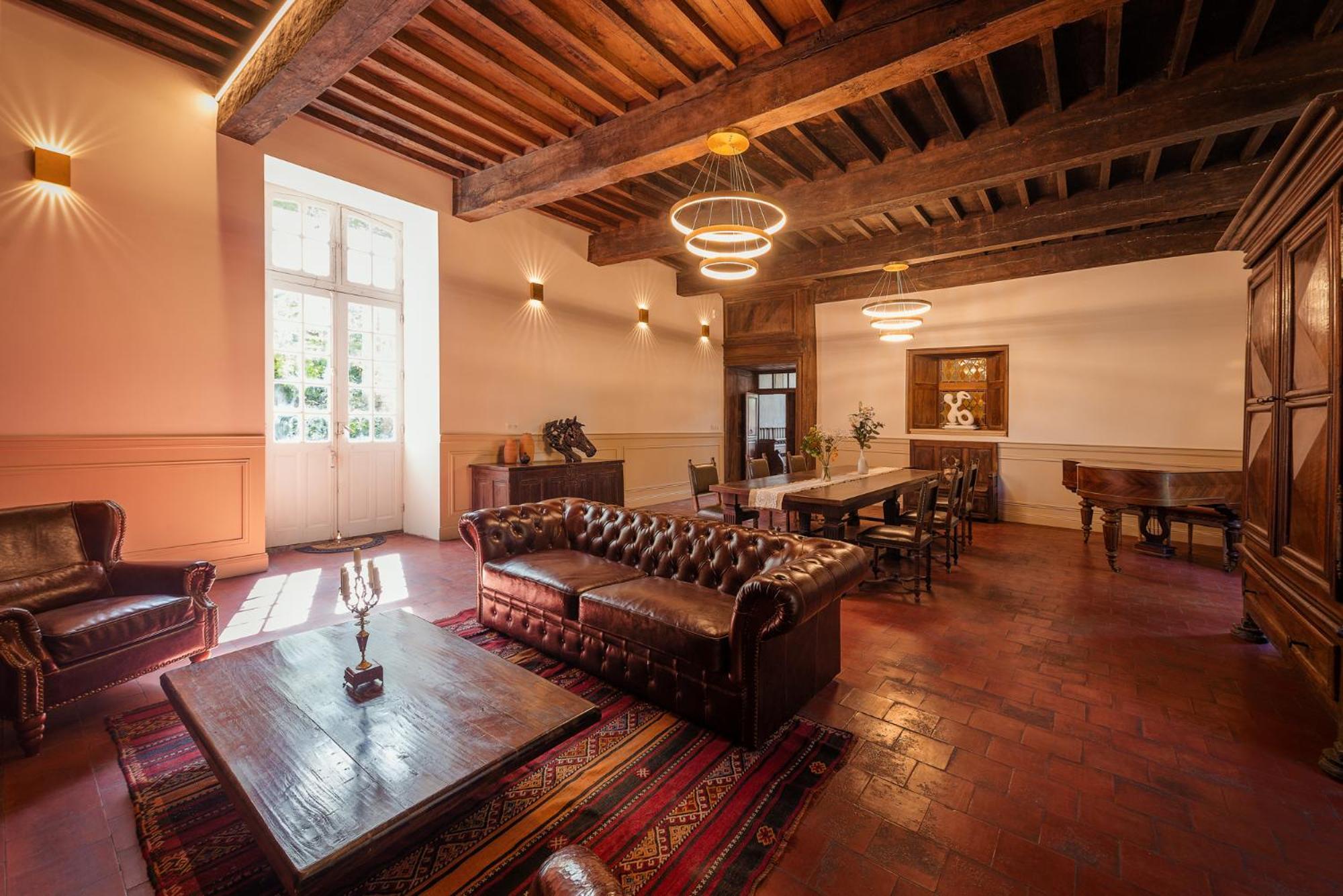 오토얼 Manoir De Laroque Delprat B&B 외부 사진