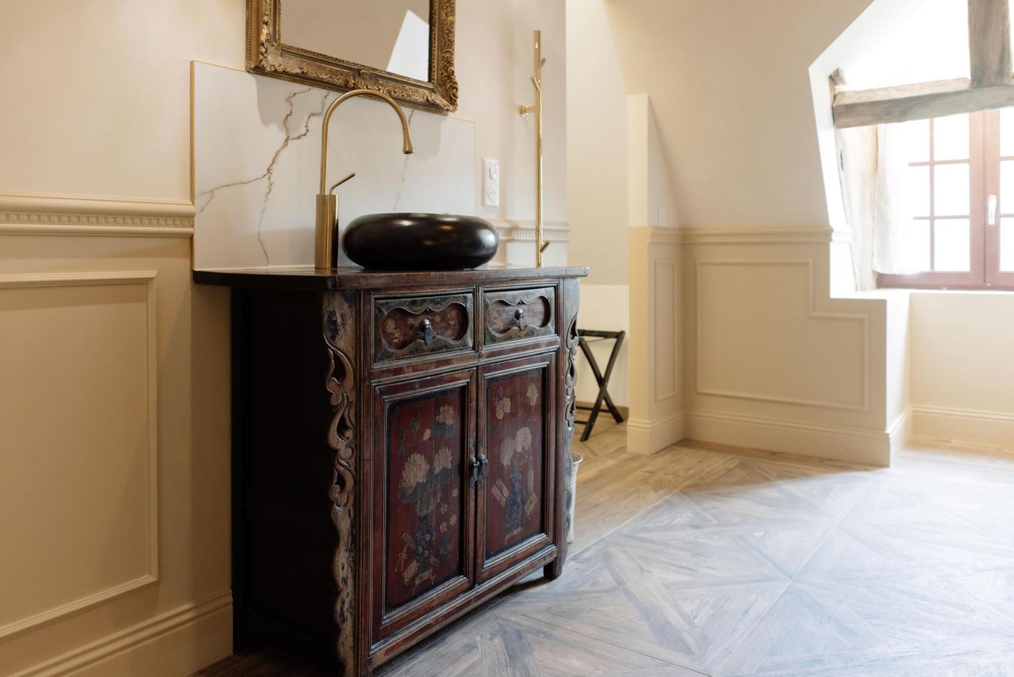 오토얼 Manoir De Laroque Delprat B&B 외부 사진