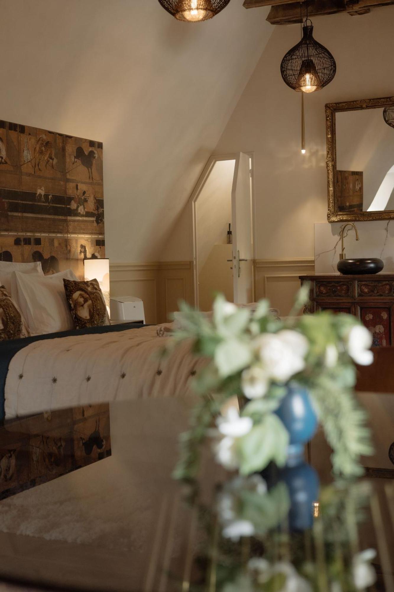 오토얼 Manoir De Laroque Delprat B&B 외부 사진